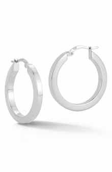 GLAZE JEWELRY Tube Hoop Earrings