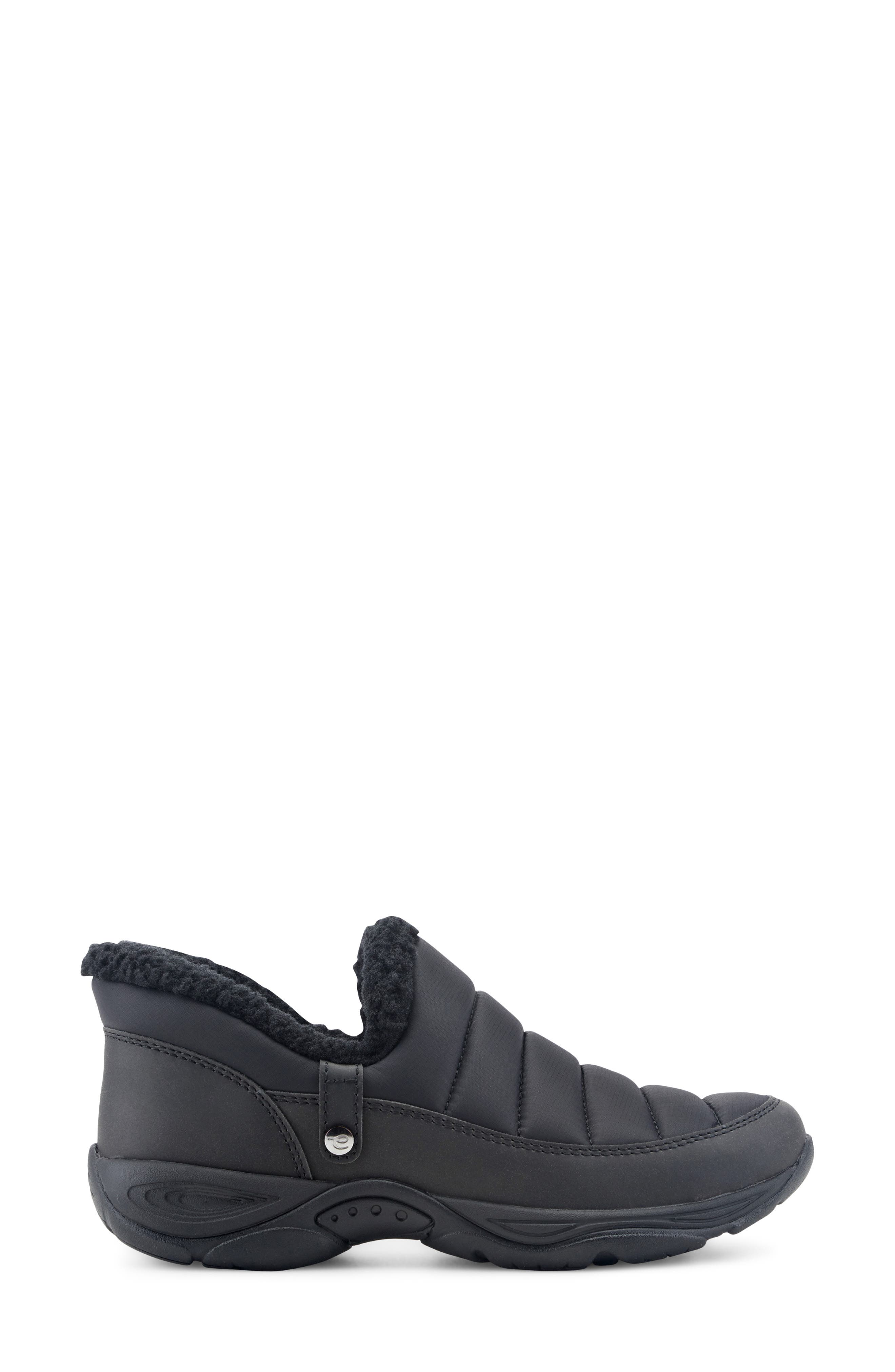 Egor Water Repellent Slip-On Bootie, Alternate, color, BLACK