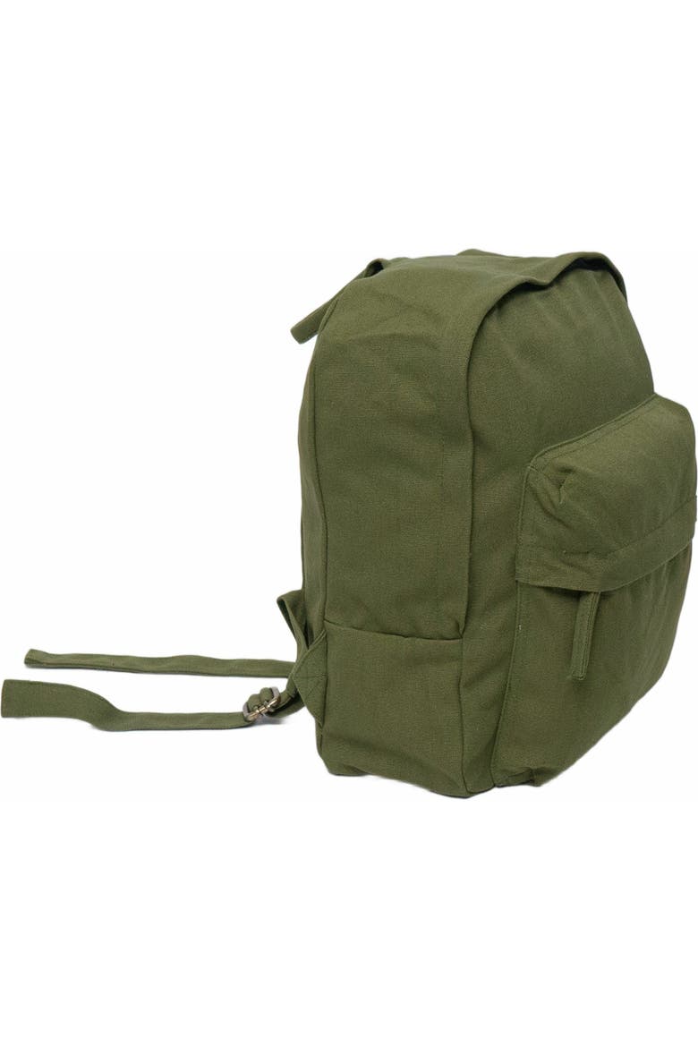 cotton canvas mini backpack Amiacalva Small Washed in White This bag donates 20 meals! Taotanxi Cotton Canvas Backpacks for