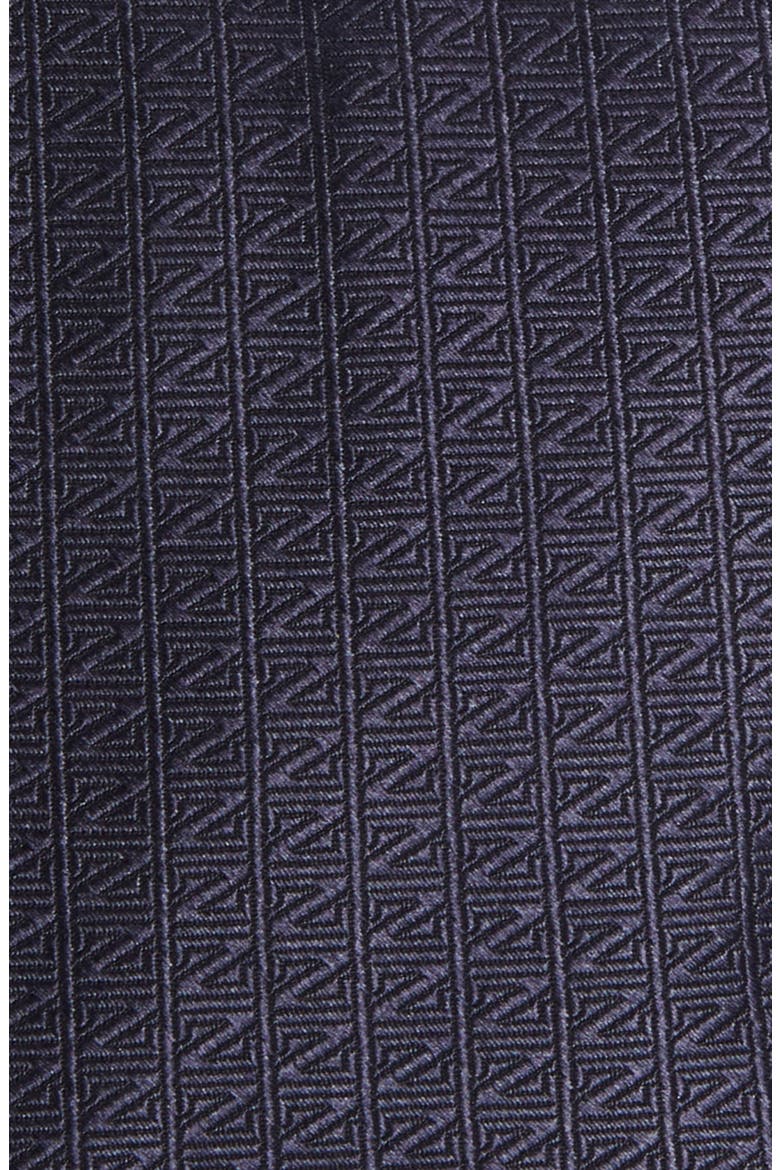 Natural Silk Tie, Alternate, color, NAVY