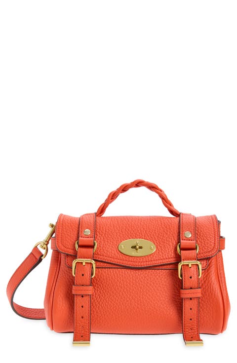 Mini Alexa Leather Satchel