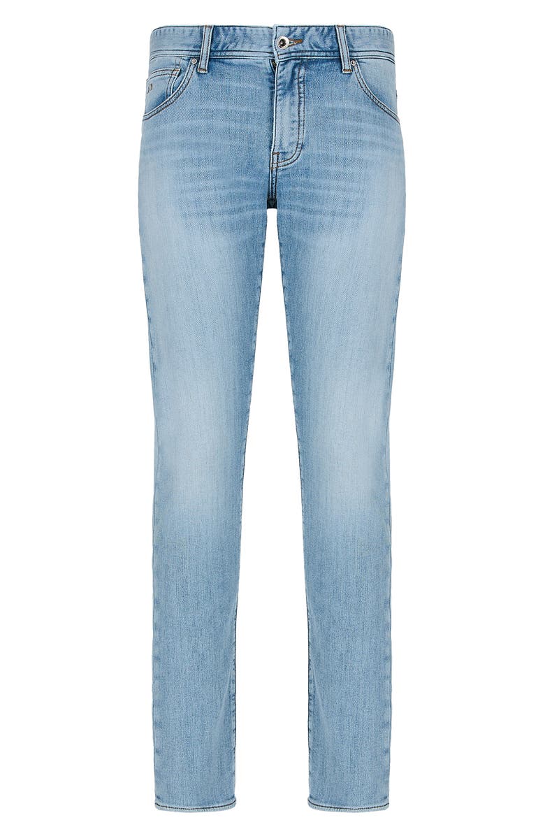 Armani Exchange Skinny Stretch Jeans, Main, color, 