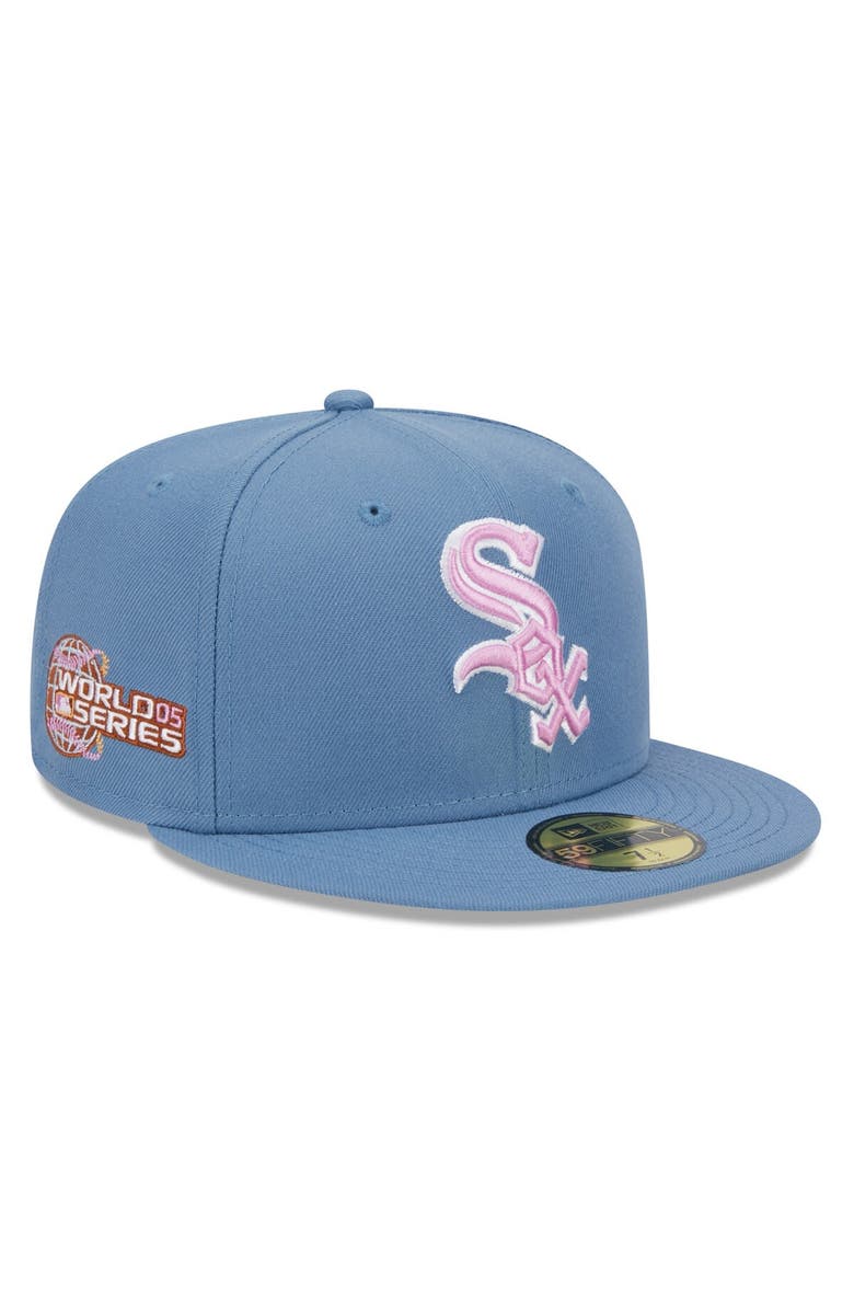 New Era Men's New Era Chicago White Sox Faded Blue Color Pack 59FIFTY Fitted Hat, Main, color, 
