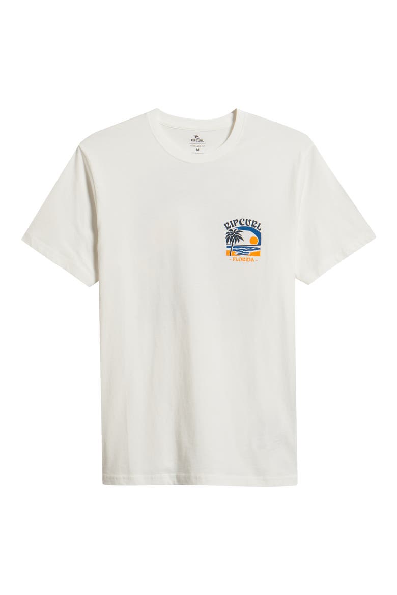 Matisse Desto Cotton Graphic T-Shirt, Alternate, color, FLORIDA BONE