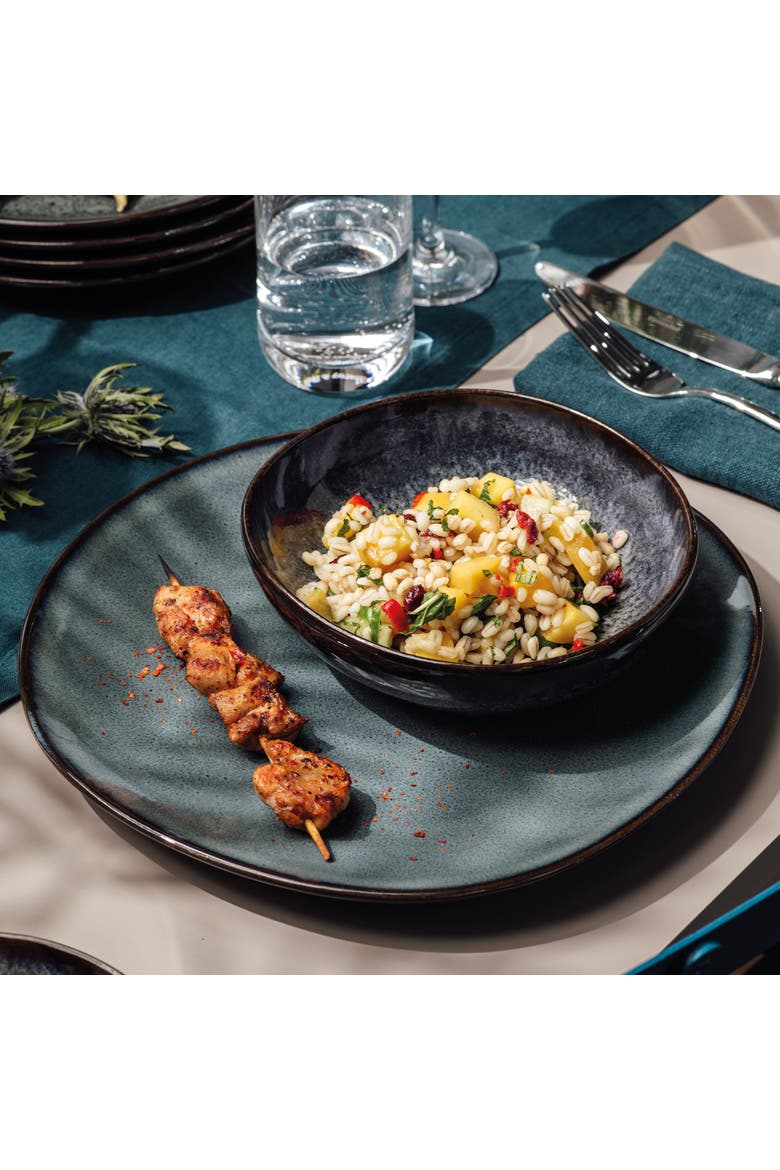 Lave Gris Dinner Plate, Alternate, color, Grey