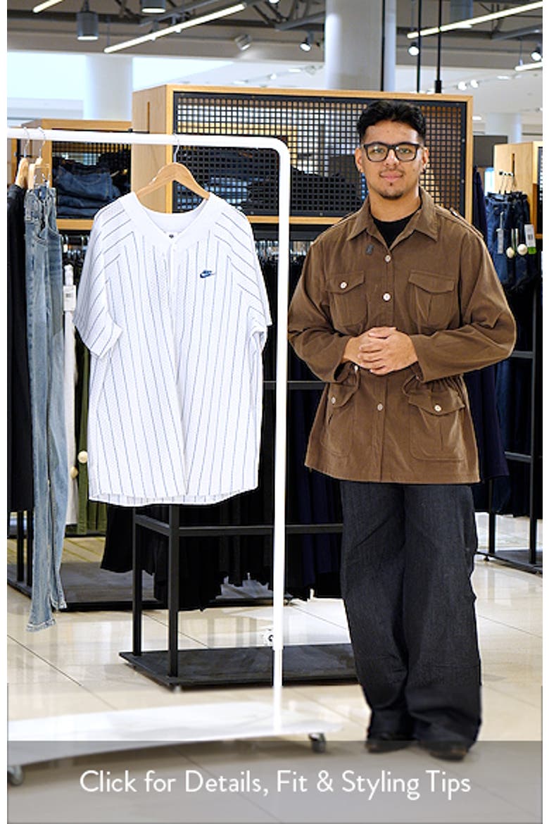 Club Stripe Mesh Baseball Jersey video