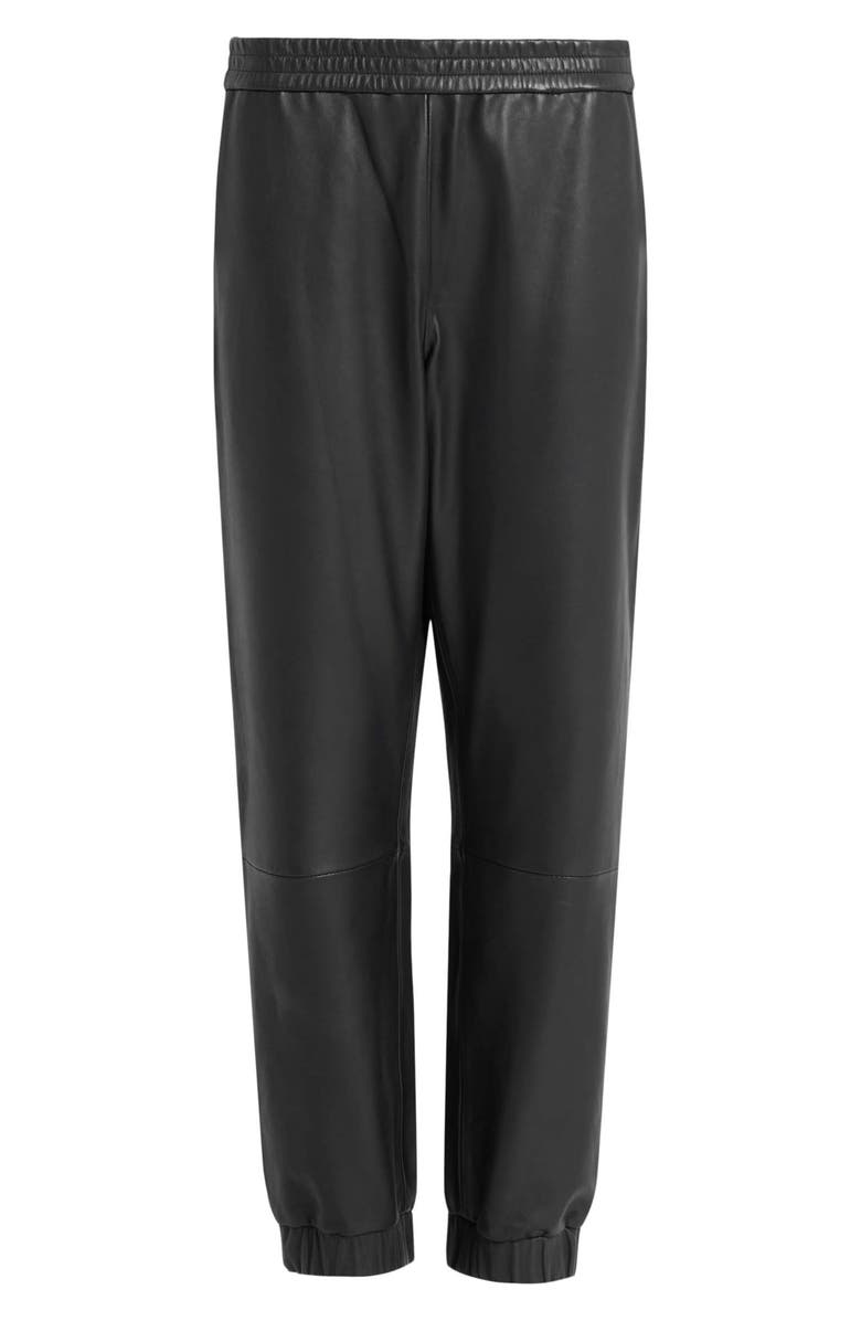 AllSaints Jen Leather Joggers, Alternate, color,