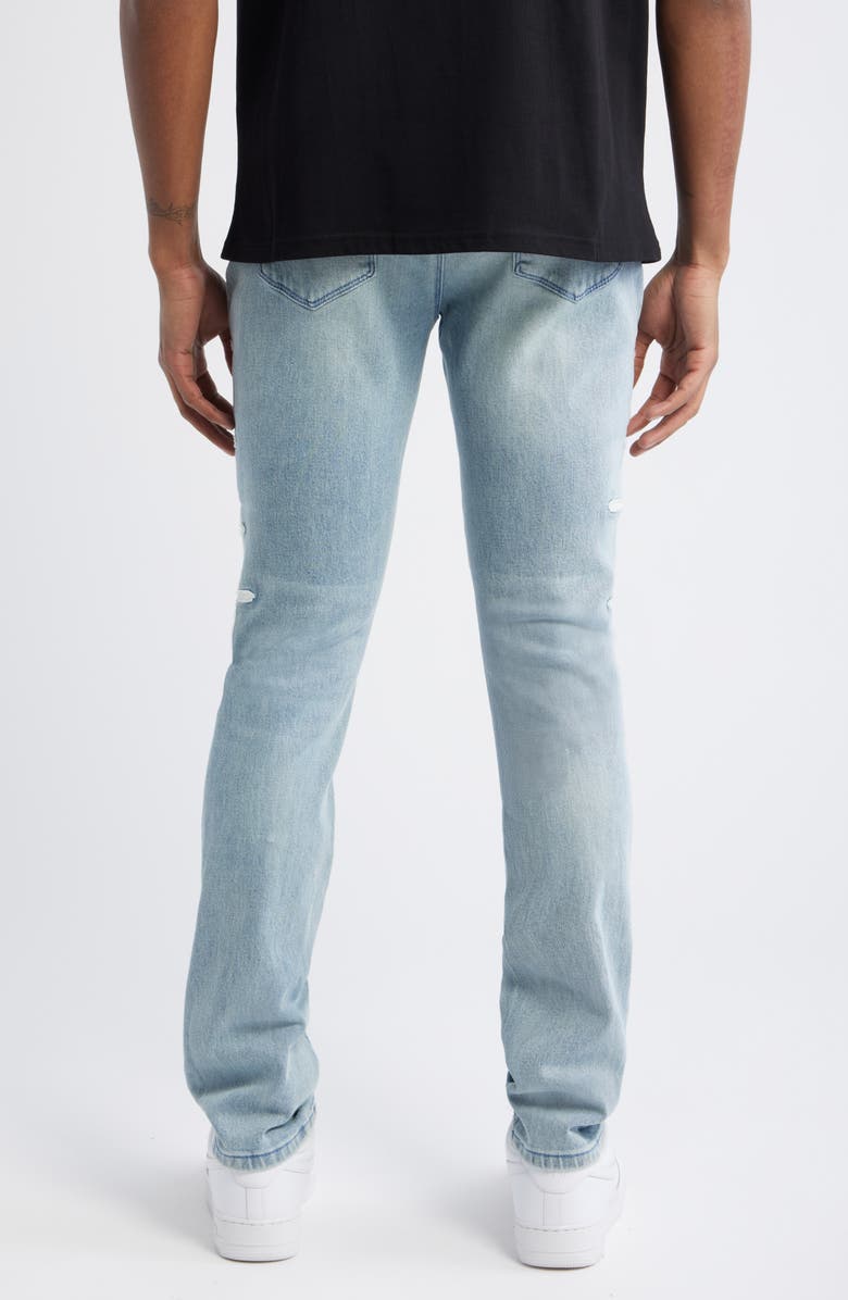 RtA Bryant Stretch Denim Skinny Jeans, Alternate, color, Coastal Drift Cross Patch