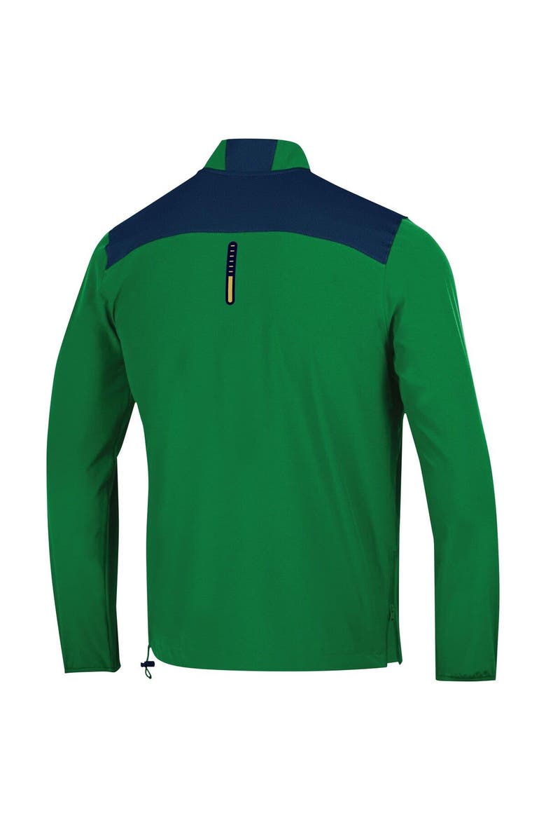 Men's Under Armour Green Notre Dame Fighting Irish 2023 Motivate Half-Zip Top, Alternate, color, Green