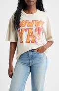 Junk Food Howdy Y'all Cotton Graphic T-Shirt