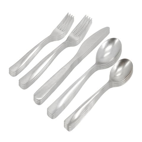 Hulton 20 Piece Stainless Steel Flatware Set