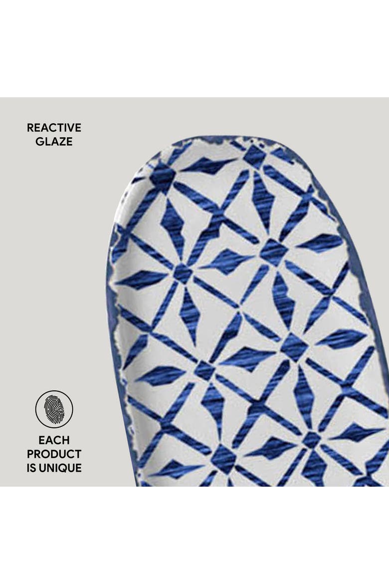 Shallow Organic Oval Platter Mini Set of 4, Alternate, color, Maya