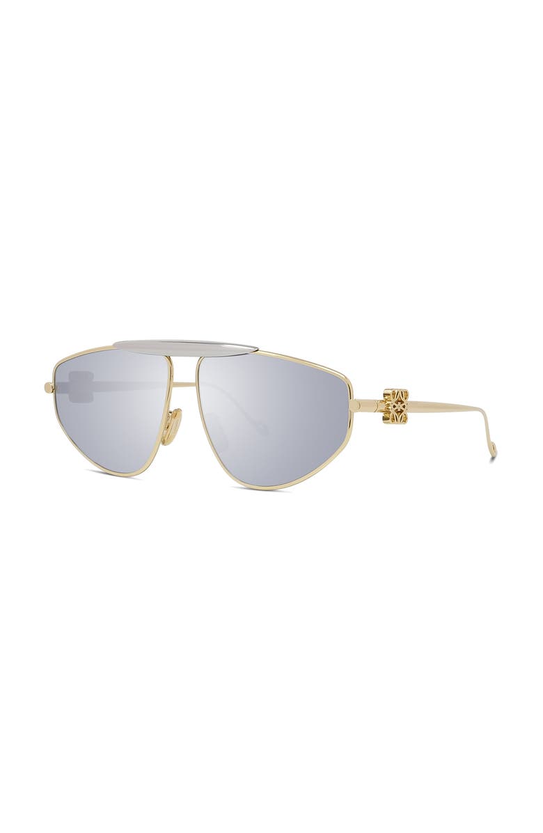 Loewe Anagram 61mm Pilot Sunglasses, Alternate, color, 