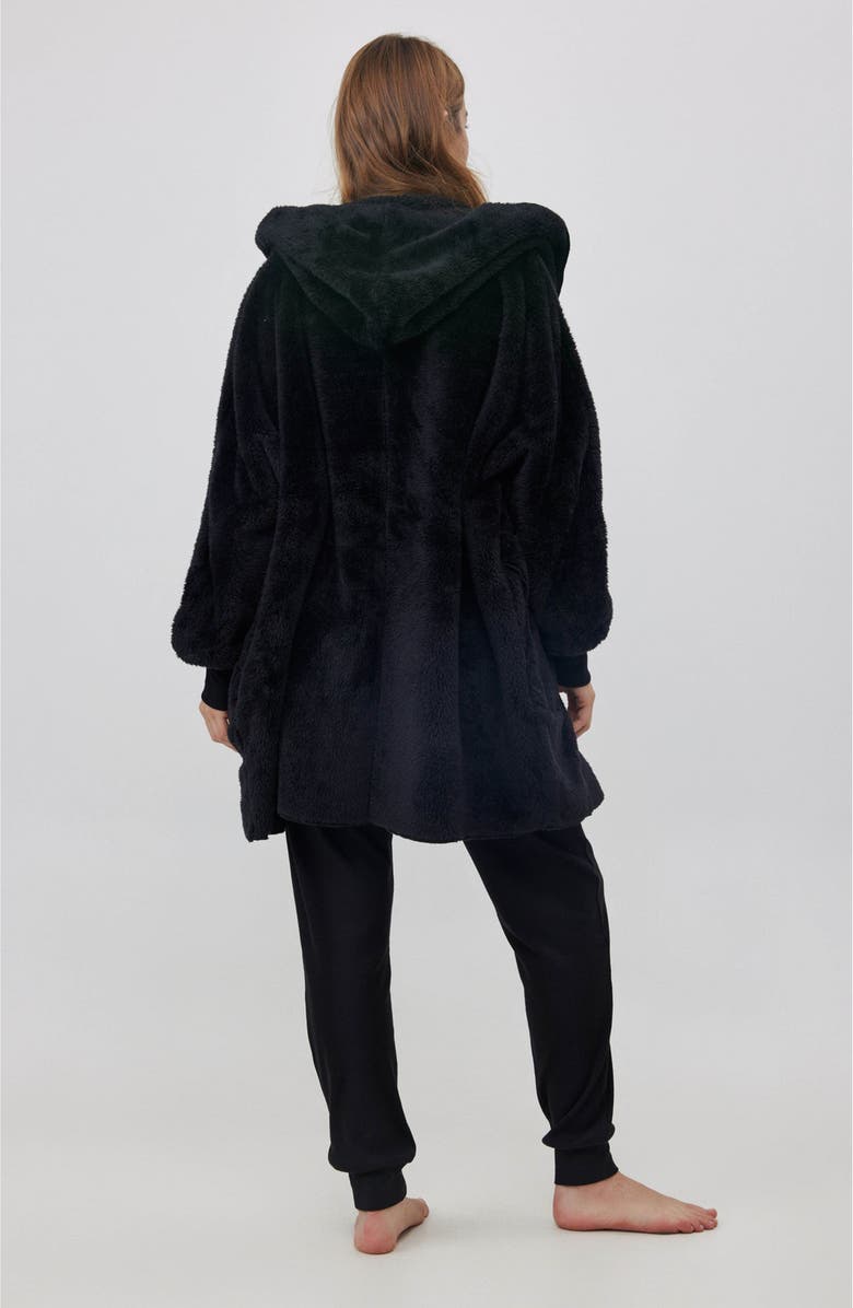 Gottex Beach Life The Cloud Hoodie Blanket, Alternate, color, Black