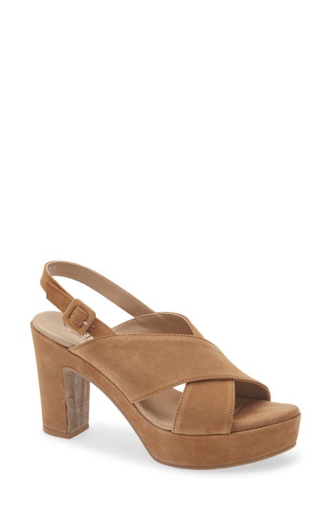 Teresa Slingback Platform Sandal (Women)