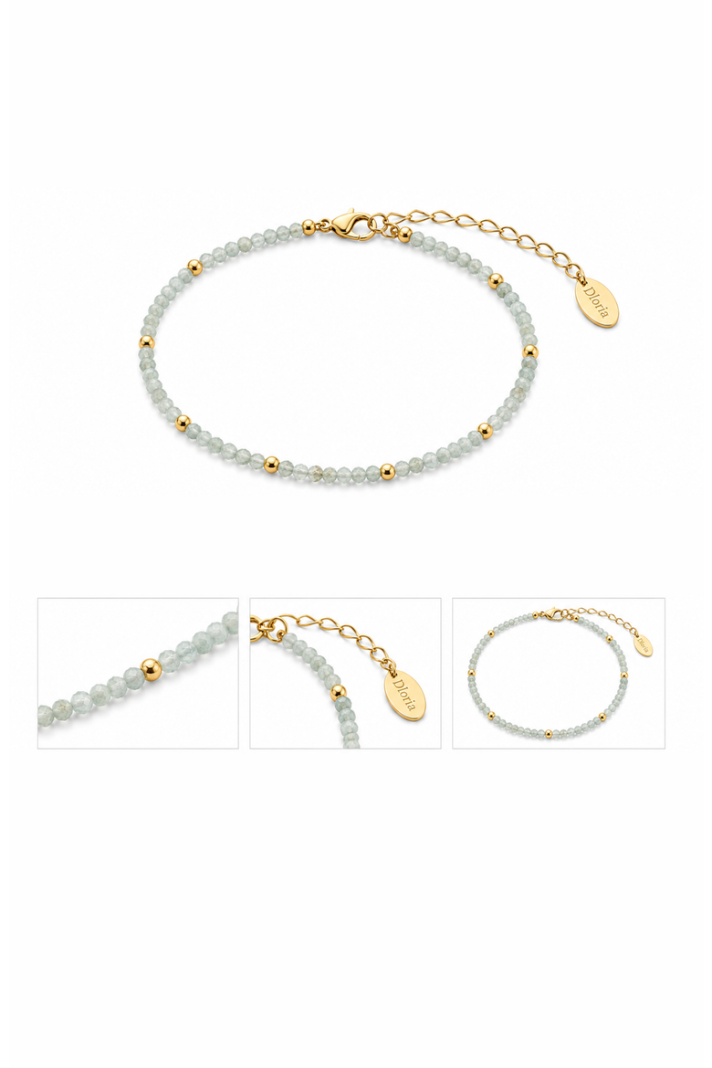 Sea Mist Beaded Bracelet, Alternate, color, Blue