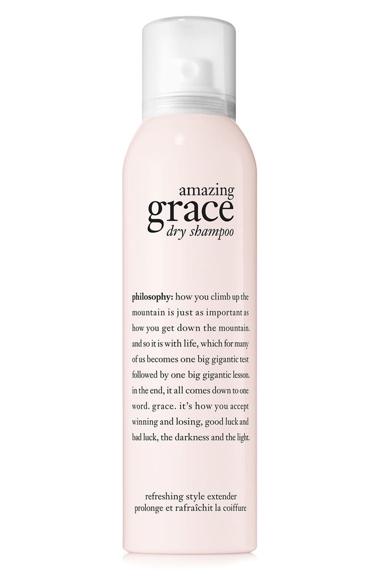 amazing grace dry shampoo video