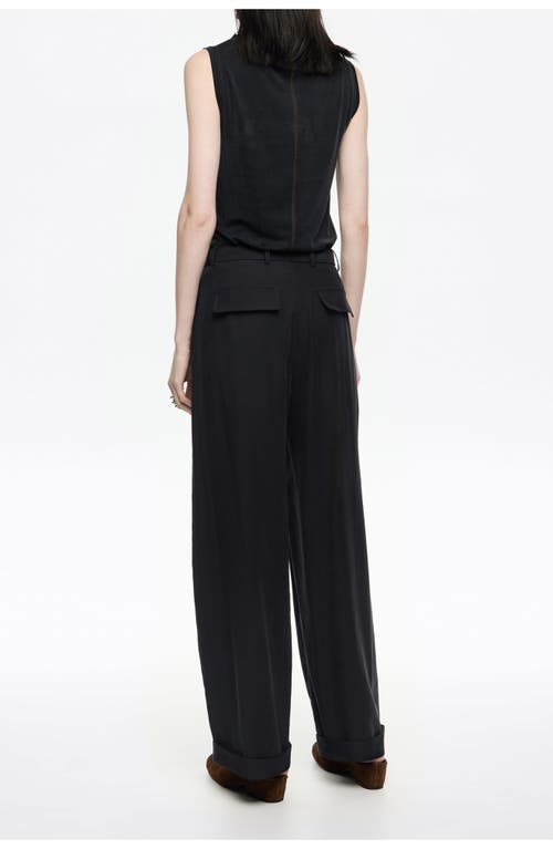 Bimba Y Lola Flared Trousers In Black