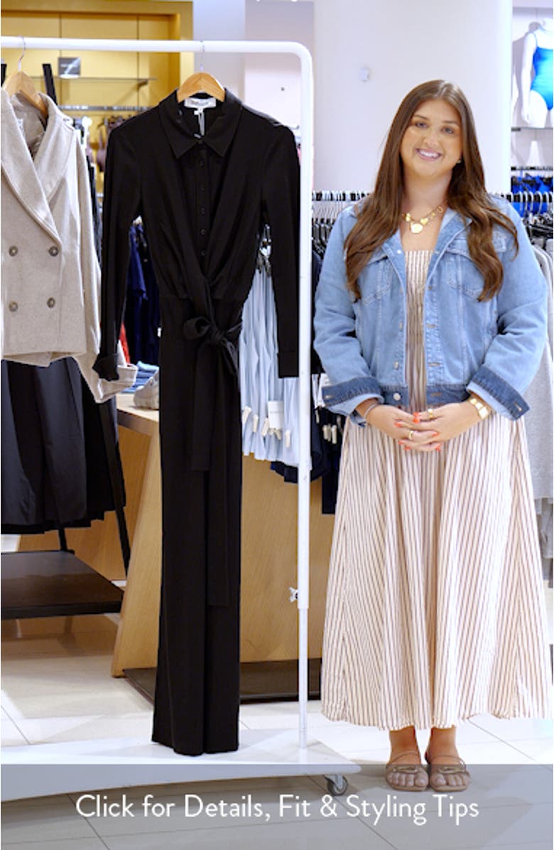 Michele Wide Leg Jumpsuit, sales video thumbnail