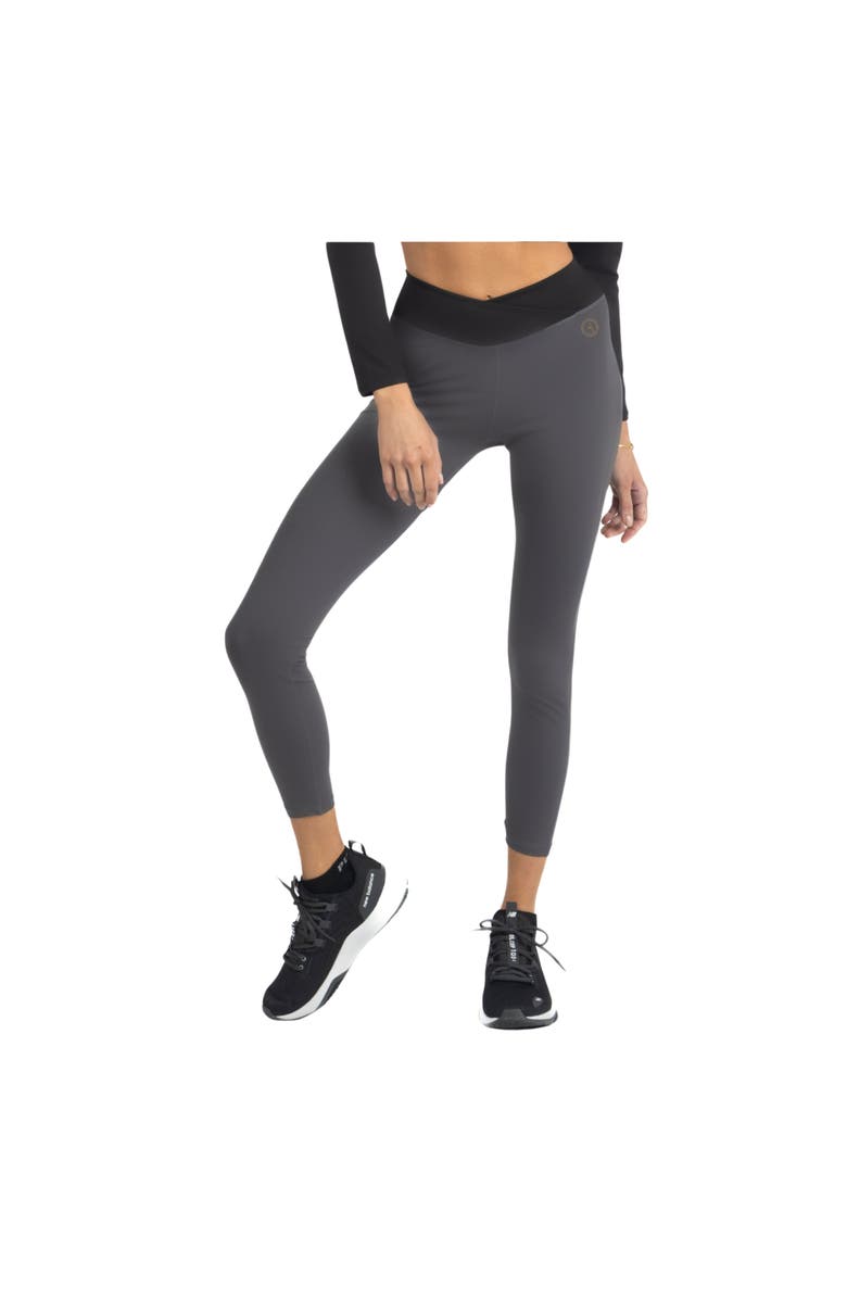 AKALIA Alisha V Waistline Colorblock Legging, Main, color,