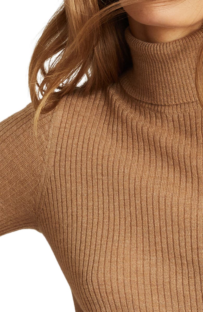 Reiss Sophie Wool & Alpaca Blend Turtleneck Sweater, Alternate, color,