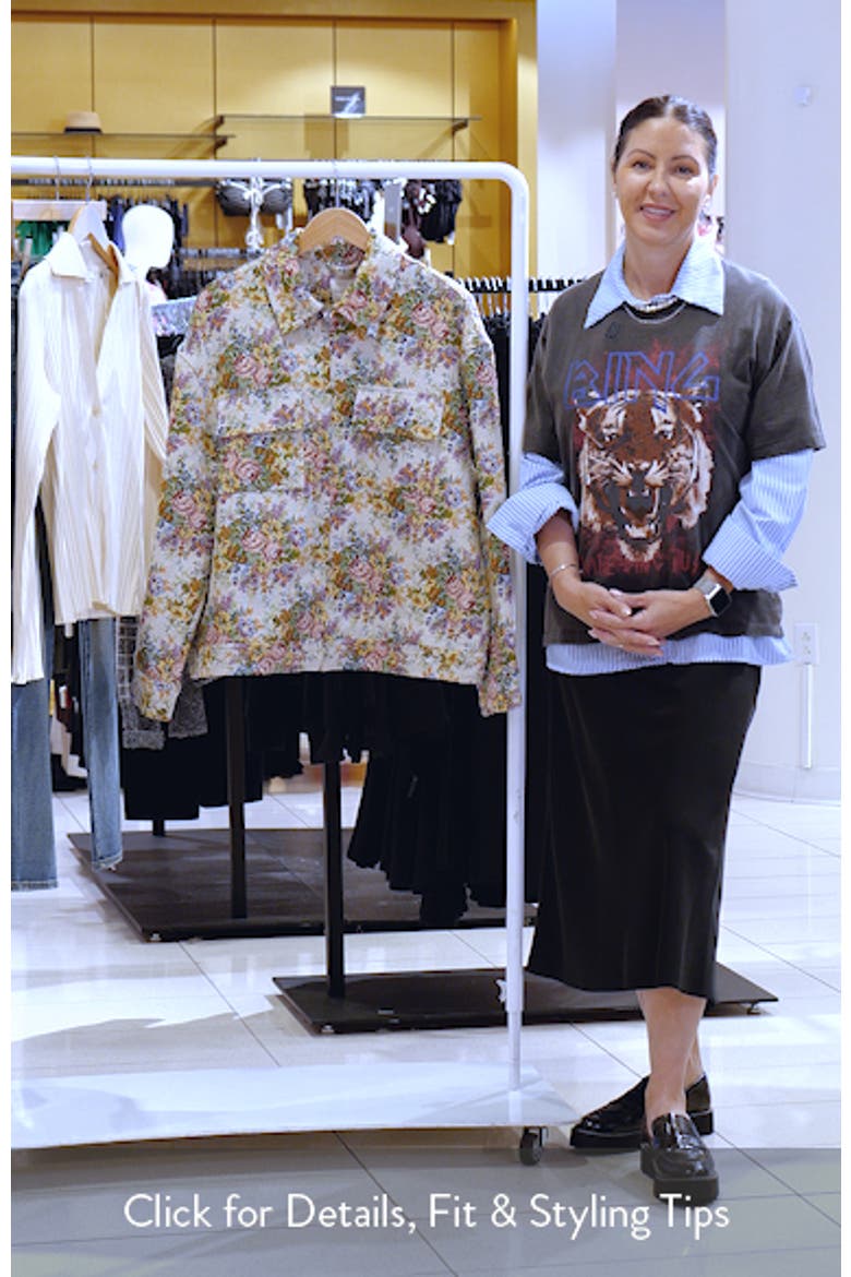 The Rinnie Floral Jacquard Jacket video