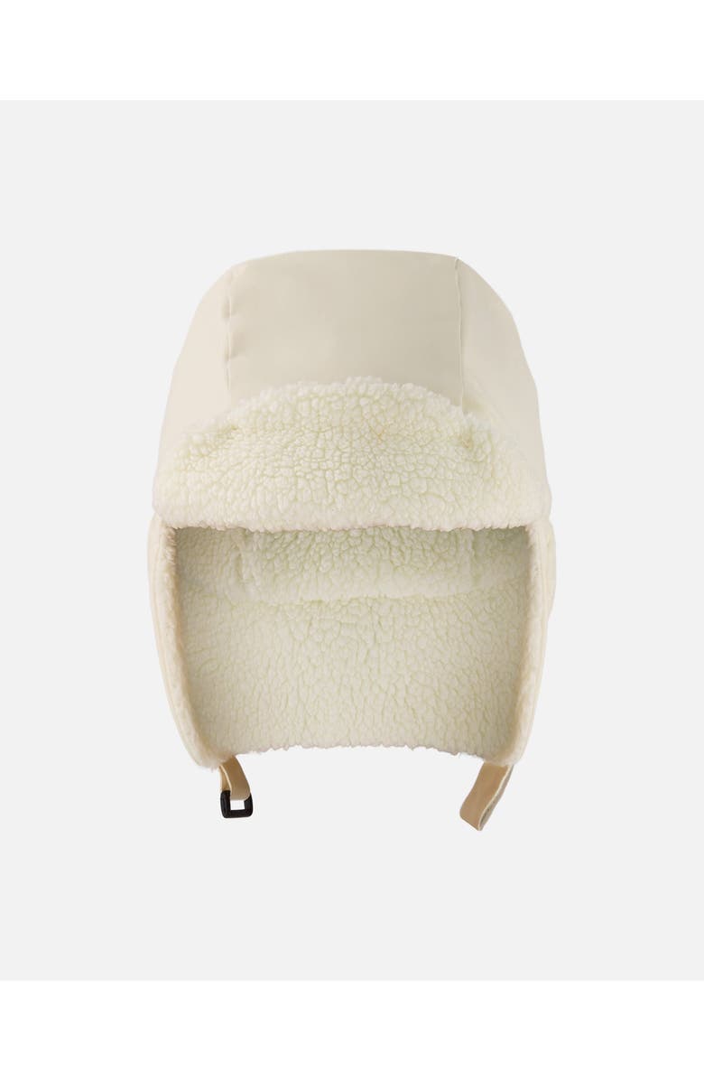 Deux par Deux Gender Inclusive Lined Chapka, Alternate, color, White Asparagus