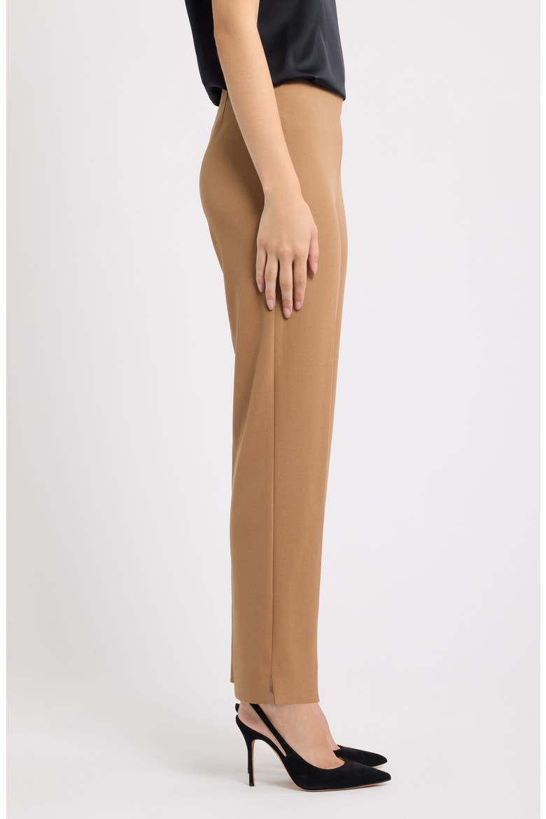 Hollywood Waist Straight Leg Pull-On Pants, Alternate, color, VICUNA