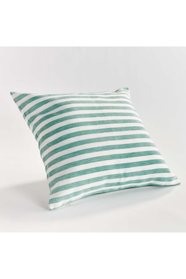 Gideon Square Indoor-Outdoor Pillow 24", Alternate, color, Blue