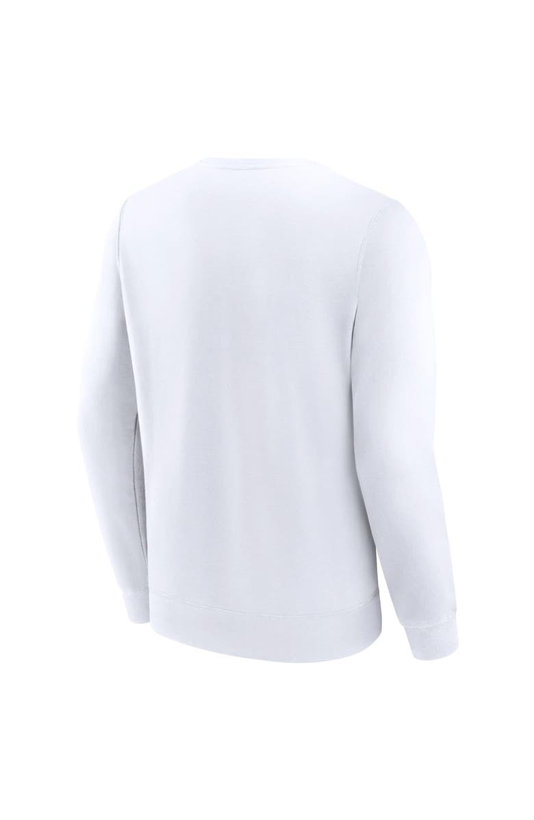 FANATICS Men's Fanatics Alexander Ovechkin White Washington Capitals NHL All-Time Leading Goal Scorer The Great 895 Fleece Pullover Sweatshirt, Alternate, color, White