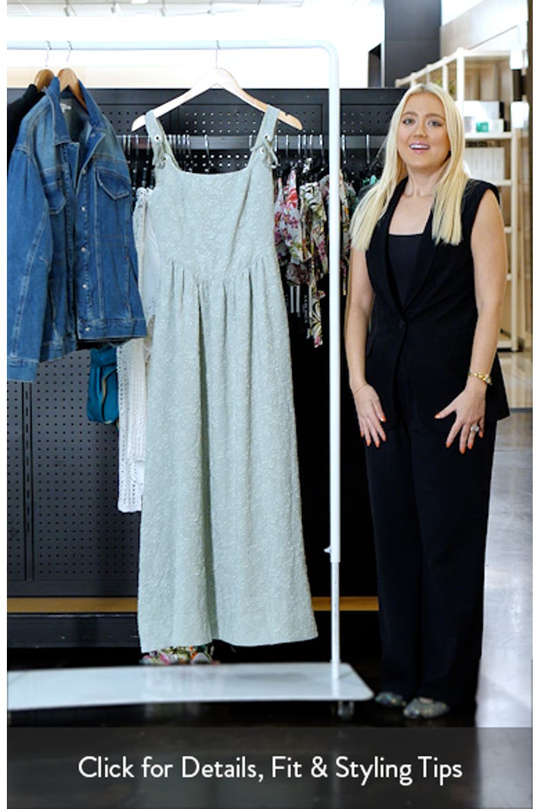 Marcelline Jacquard Maxi Dress video