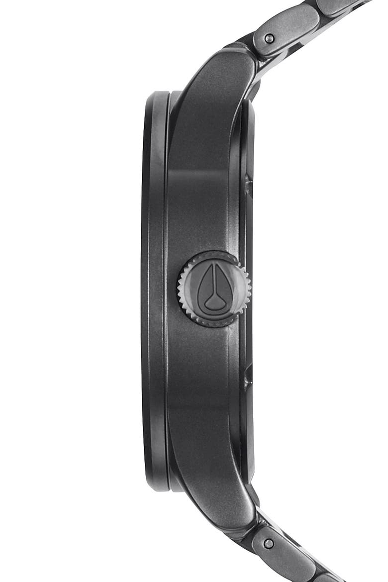 Sentry Bracelet Watch, 42mm, Alternate, color, GUNMETAL