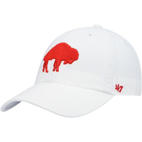 Men's '47 White Buffalo Bills Clean Up Legacy Adjustable Hat
