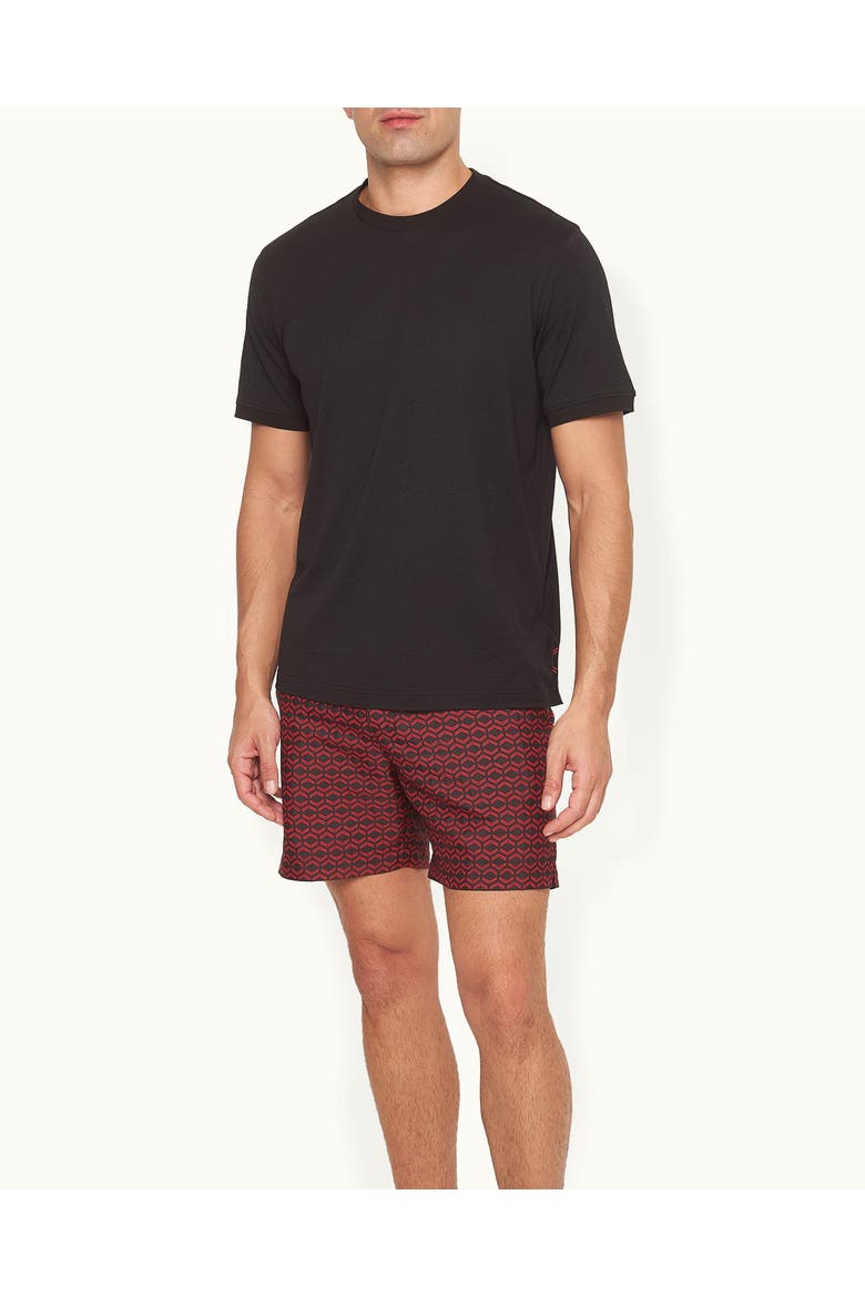 Ob Standard T T-Shirt, Main, color, BLACK/SUMMER RED