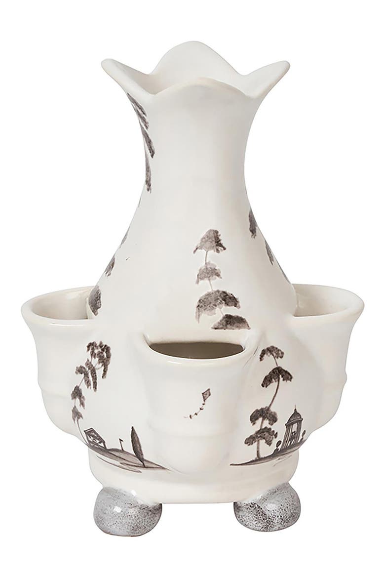 Country Estate 6" Tulip Vase, Main, color, FLINT GREY