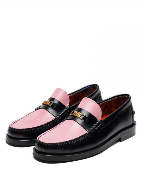 Naked Wolfe Roma Leather Loafer In Multi