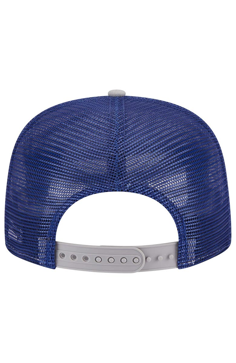 New Era Men's New Era Gray Los Angeles Dodgers Golfer Green Undervisor 9FIFTY Snapback Hat, Alternate, color, 