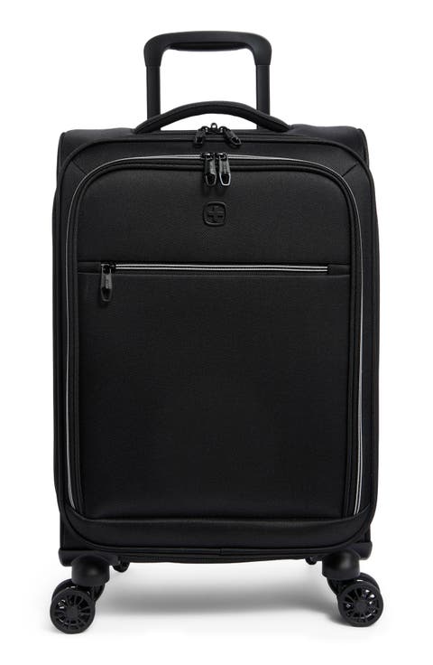 19-Inch Softside Spinner Carry-On Luggage