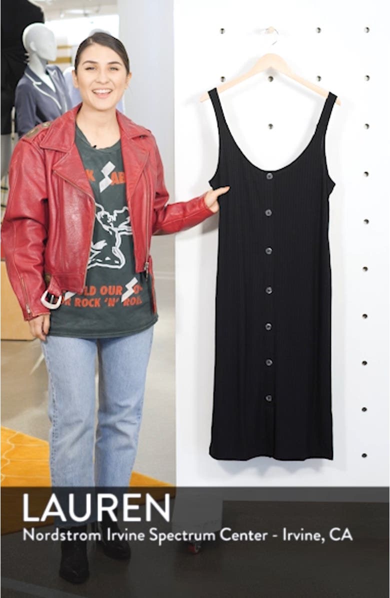 Button Front Midi Dress, sales video thumbnail