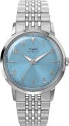 Timex® Marlin Stainless Steel Bracelet Watch, 34mm