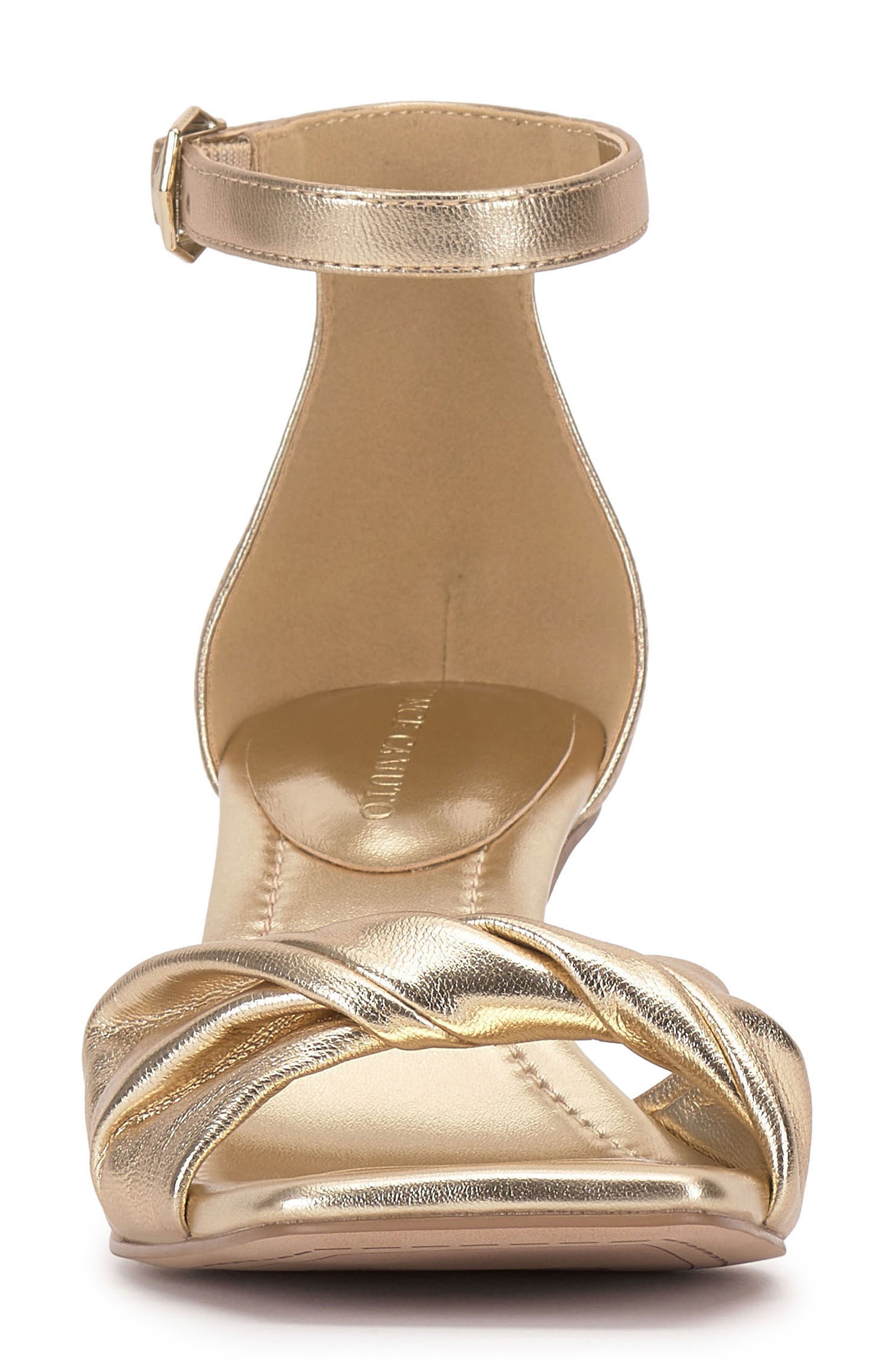 Vince Camuto Verenna Sandal, Alternate, color, Egyptian Gold Metallic