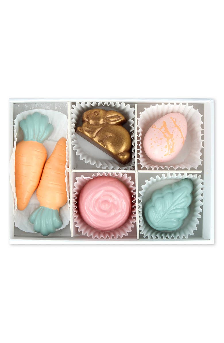 Maggie Louise Confections Springtime Sweets 6-Piece Chocolate Set, Main, color, 