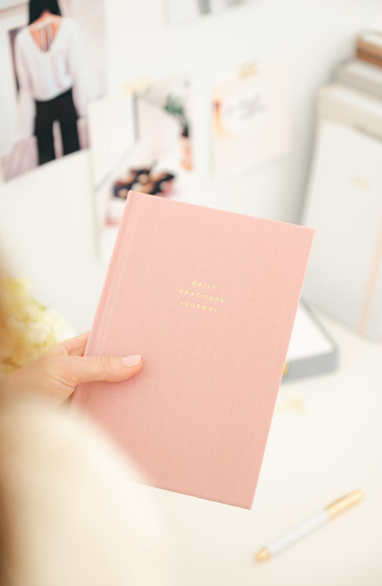 Sugar Paper Gratitude Journal, Alternate, color, Rose Pink