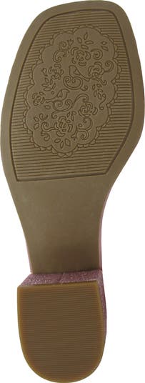 Kids' Zendah Metallic Block Heel Sandal