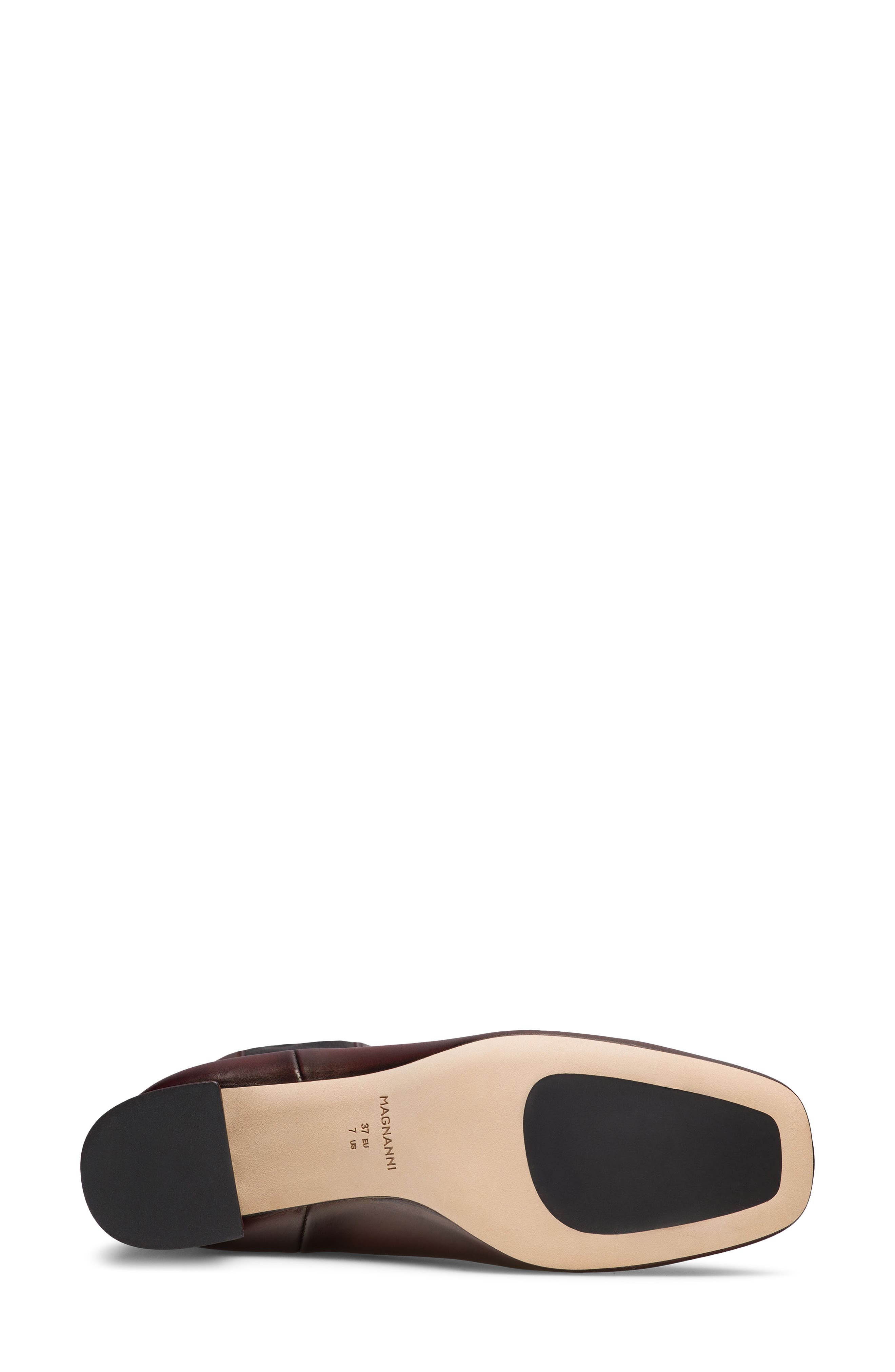 Elayne Block Heel Chelsea Boot, Alternate, color, BORDEAUX