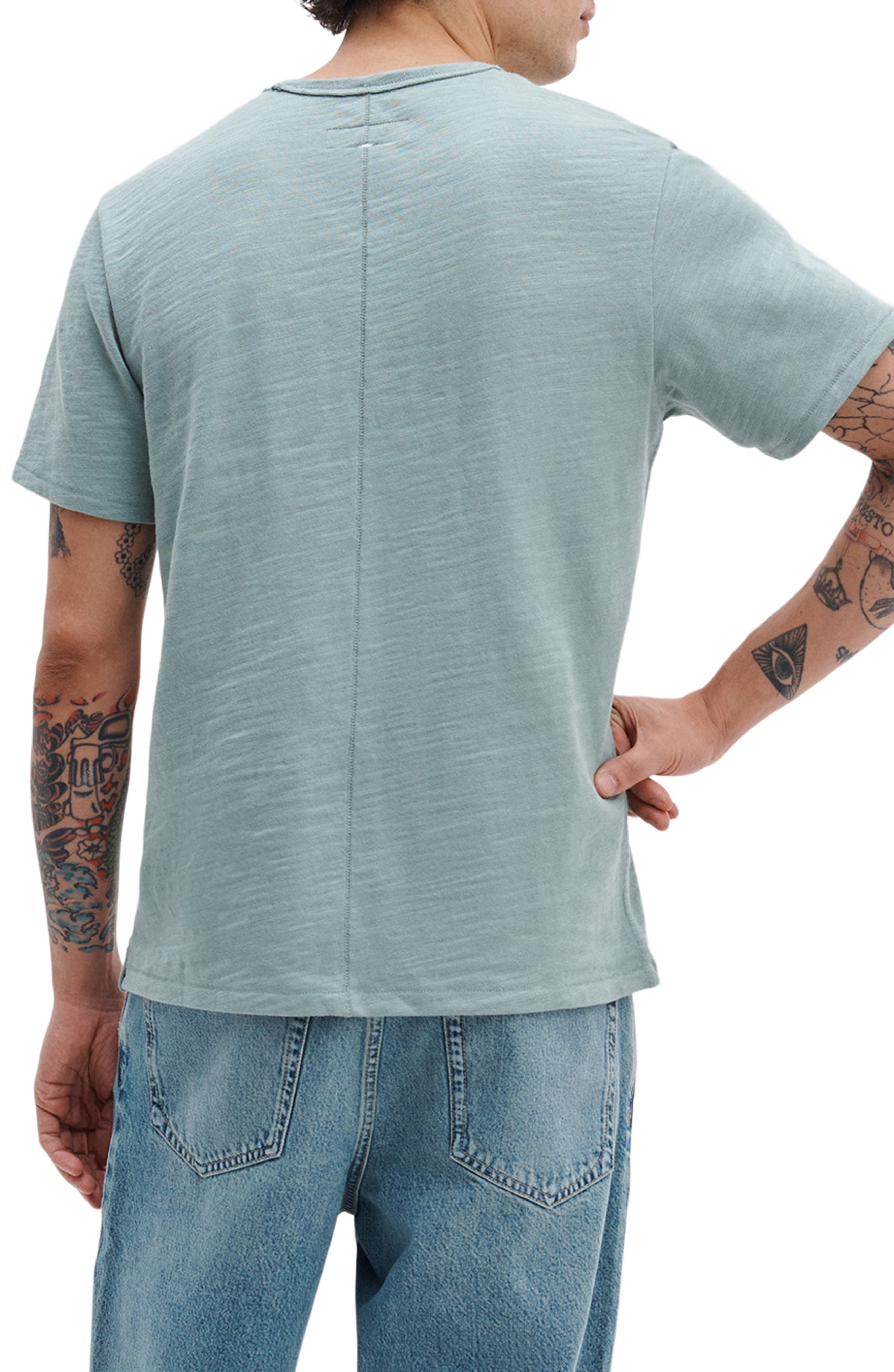 rag & bone Classic Flame Slub Cotton T-Shirt — фото 2