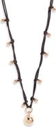 Open Edit Graduated Orb Necklace