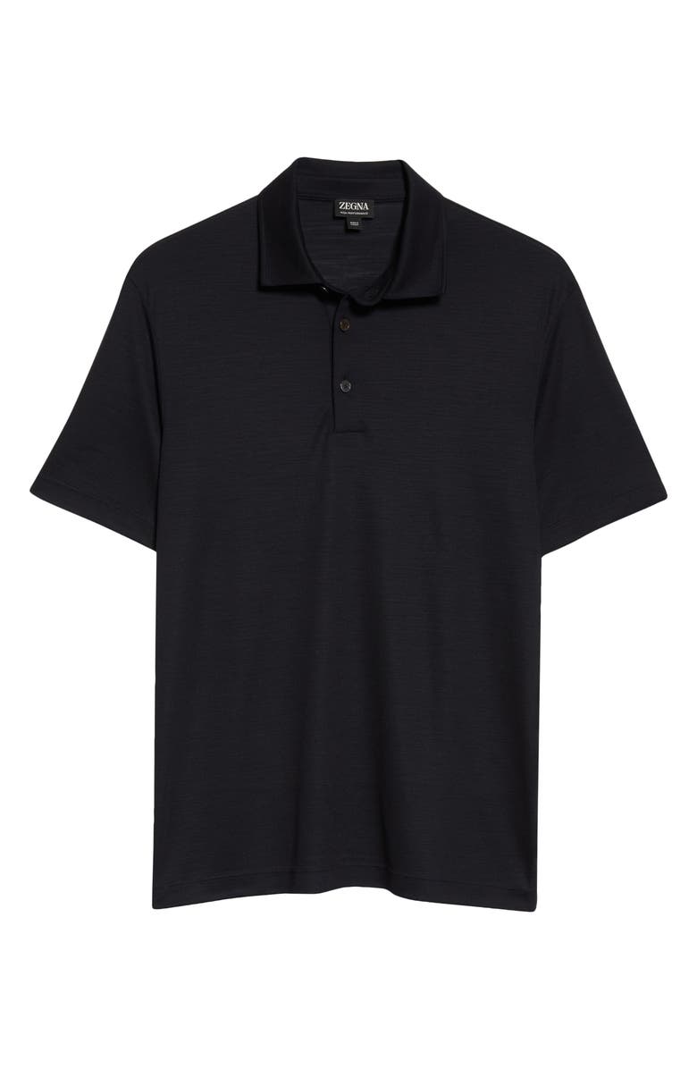 ZEGNA High Performance<sup>™</sup> Wool Polo, Alternate, color, Navy