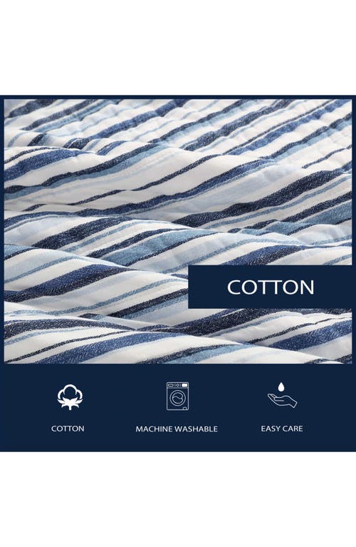 Nautica 136 Thread Count Pembrook Reversible Quilt Set