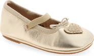 OLD SOLES Kids' Heart Ruffle Mary Jane Flat